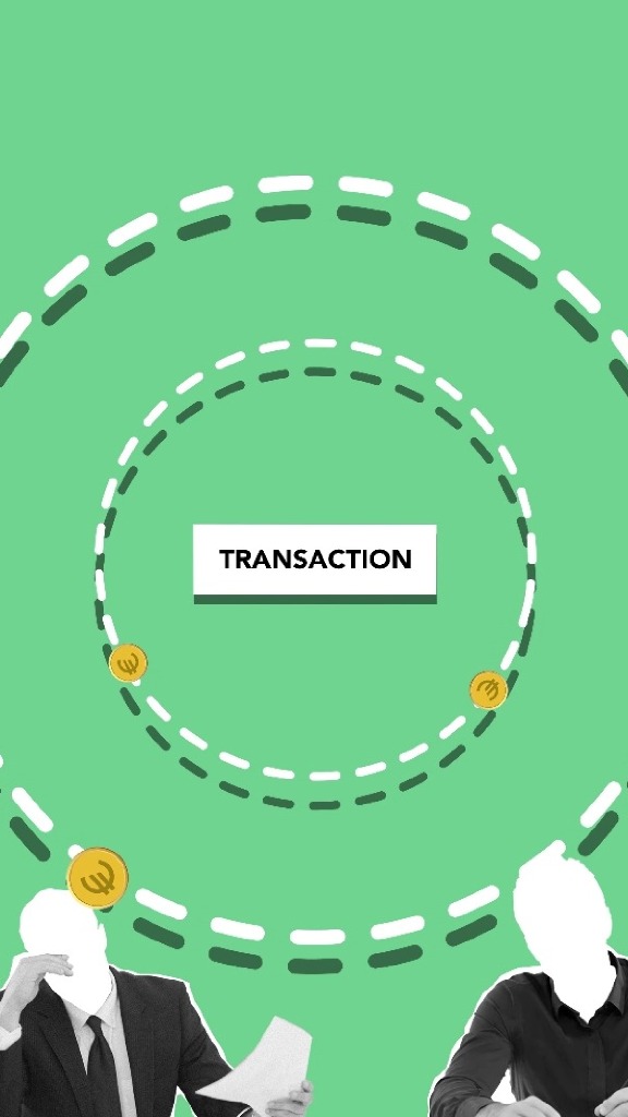Daremit transaction network visualization